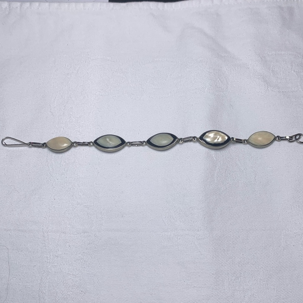 Black and white bracelet
